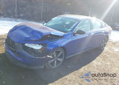 2023 Honda Accord Hybrid Sport z USA, uszkodzony, nr VIN 1HGCY2F5XPA020752